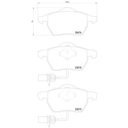 Pagid Brakes Disc Brake Pad, 355010731 355010731